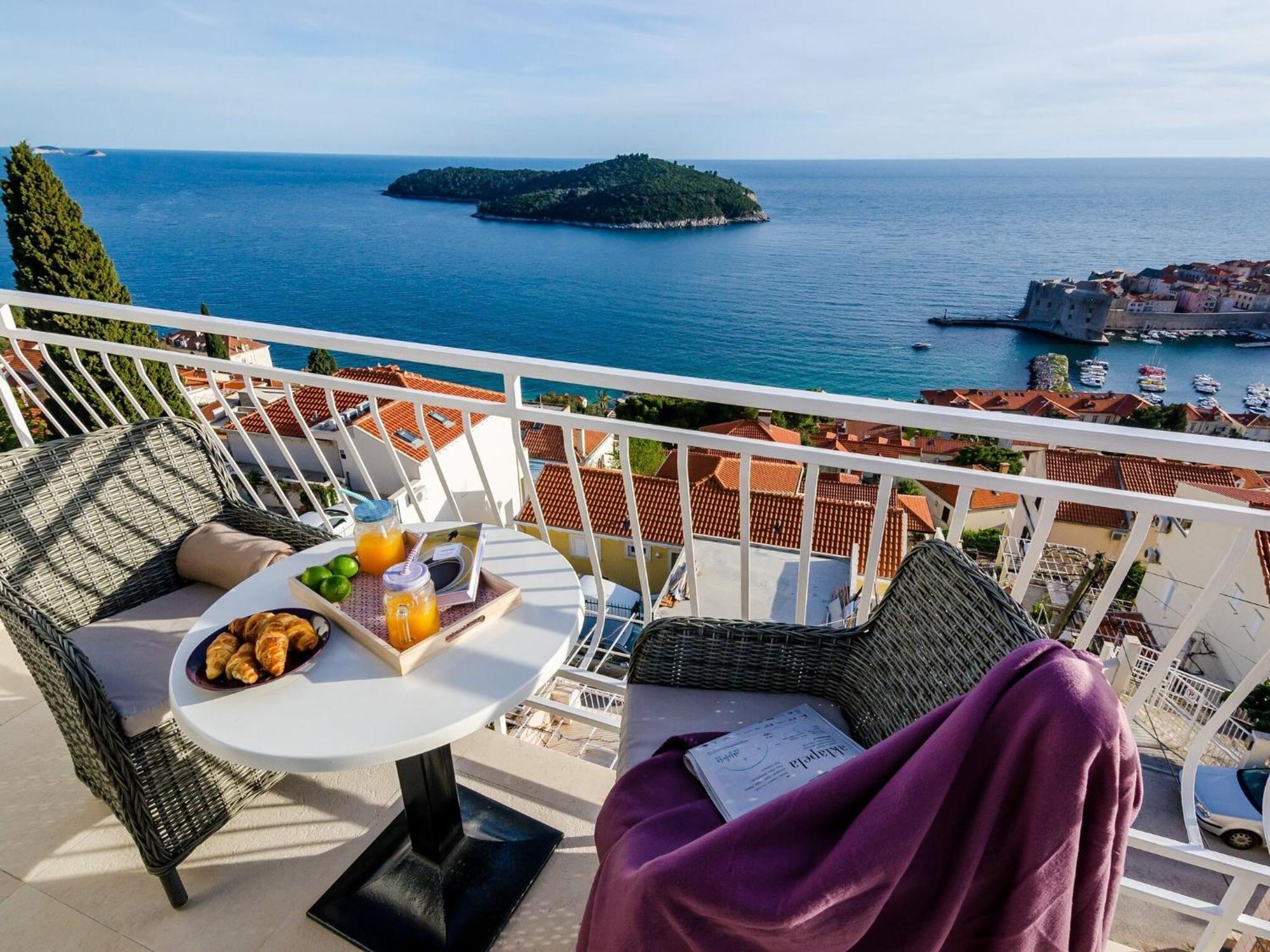 Ploce Apartments-One-Bedroom Apartment With Terrace And Sea View Dubrovnik Kültér fotó